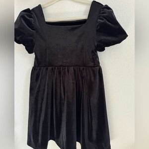 GAP Black Velvet Kids Formal Dress